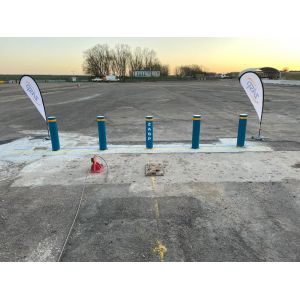 900mm Fixed Bollards for Perimeter Protection 800mm Intercept Height