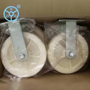 China Heavy Duty Rubber Casters For Industrial Applications on sale