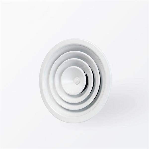 Buy Dia 300 Ceiling Air Diffuser Anodized Extruded Circular Air Diffuser at wholesale prices