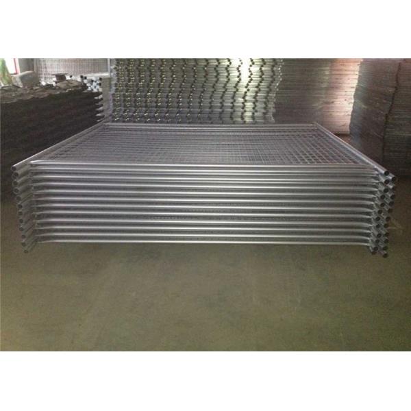 Hot Dipped Self - Supporting Galvanized Temporary Fence 1.8m Height Long Life Span
