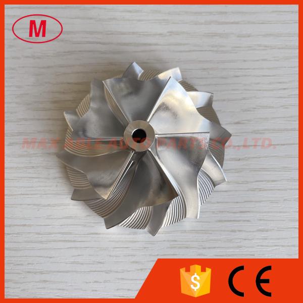 GT15-25 reverse 51.00/71.00mm 6+6 blades high performance milling/aluminum 2618/billet compressor wheel
