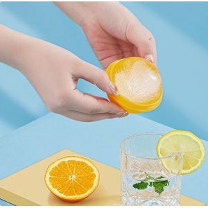 S M L Size Silicone Ice Ball for Sustainable Whiskey Single Hole Design
