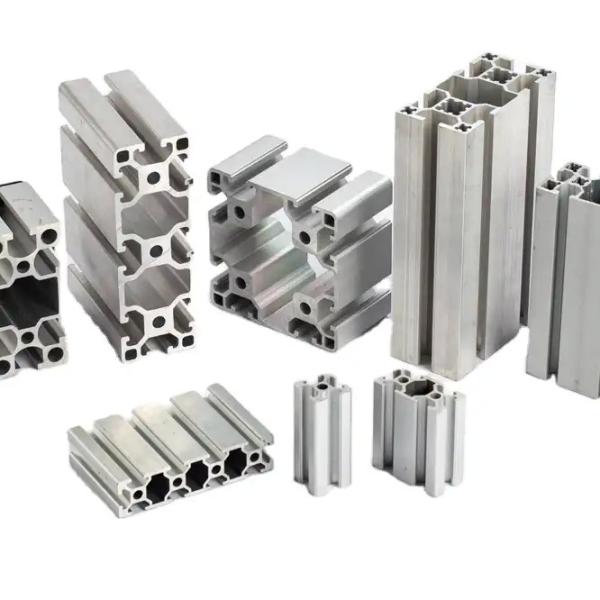 Buy 1515 2020 4040 8080 Slotted Aluminum Extrusion Frame Profile 6000 Series at wholesale prices
