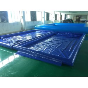 Airtight Waterproof Inflatable Car Wash Mat 6x3m Customized