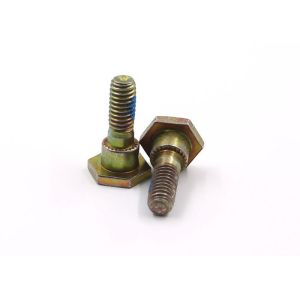 Grade 5 Custom Screws Bolts , Hex Head Shoulder Bolt with Nyloc Nylon Torque