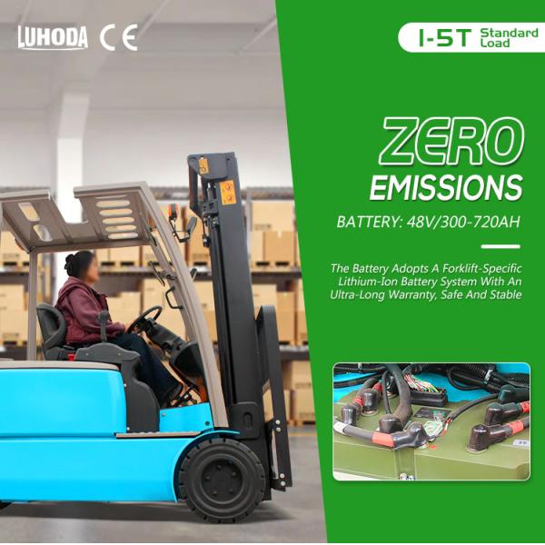 Best Quality Forklift Cheap Price Electric Battery 5ton Electric Pallet Forklift New Design Forklift