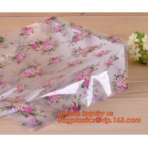 Modern and elegant in fashion promotional blue jewelry packaging gift bag,