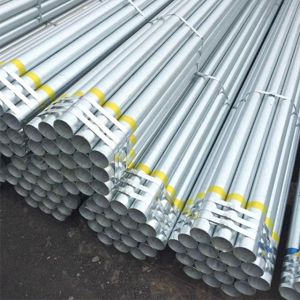 Q235 Q345 Welded Steel Pipe 0.8-12.75mm Galvanized Carbon Steel Pipe