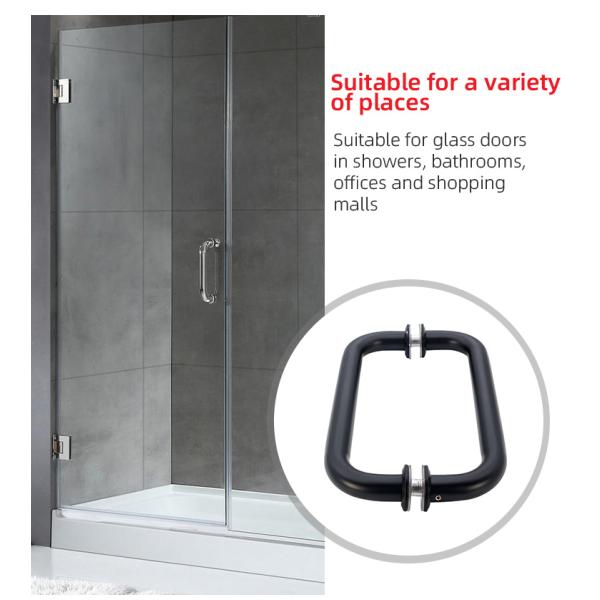 Modern Design Style Vertical Stainless Steel Pull Handle for Shower Door and Main Door