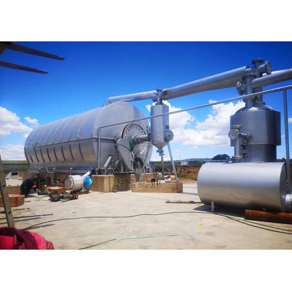 Buy Small Waste Tyre Pyrolysis Plant To Fuel Oil Environmental Friendly at wholesale prices
