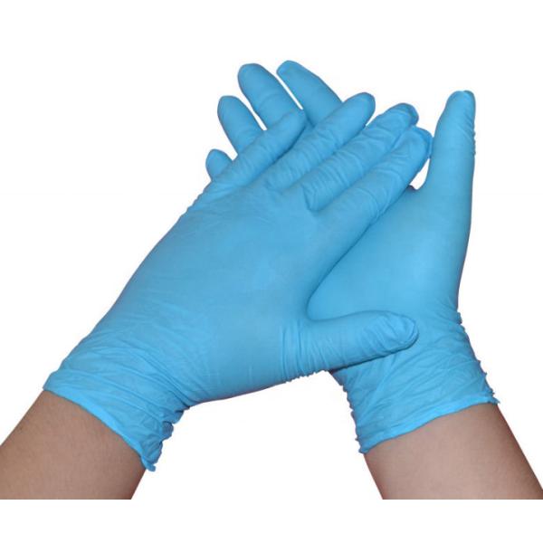 Buy OEM Blue 8 Inch 100% Nitrile Disposable Gloves Small at wholesale prices