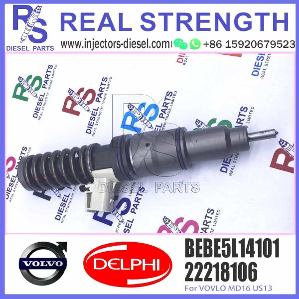 22218106 22717954 Diesel Fuel Injector BEBE5L14101 For VOVLO MD16 US14 GREENHOUSE GAS SPEC