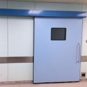 Cleanroom Supplier Stainless Automatic Sliding Hospital Door
