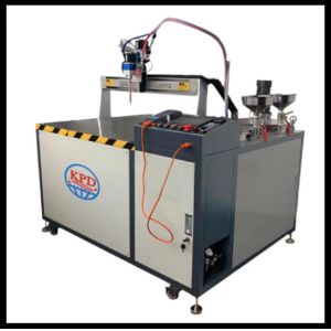 AB Two Component Silicone Glue Epoxy Resin Filling Potting Machine Style