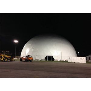 Waterproof Steel Geodesic Dome Shelter 30M Diameter Garden Gather