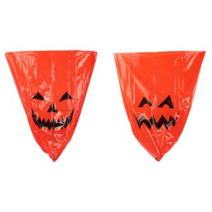 Halloween Decorations Pumpkin Trick Or Treating Lawn Bags For Festive Leaf