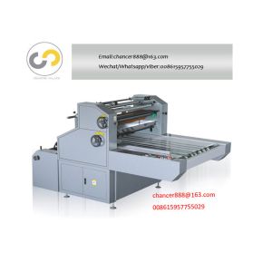 China SEMI-AUTOMATIC WATE-SOLUBLE WINDOW FILMING-COMPOUNDING MACHINE on sale