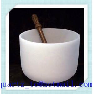 Quality crystal Quartz Singing Bowls for sale