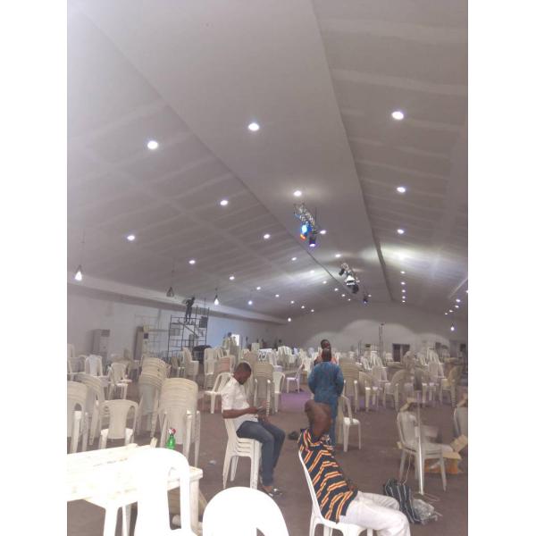 IP65 Waterproof Outdoor Downlights 22W Warm White Led Downlights Clear Glass Cover