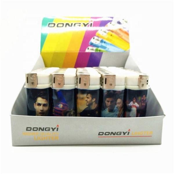 Plastic Disposable Electric Gas Lighter Dy-818 Mini Type for Cigarette Distribution