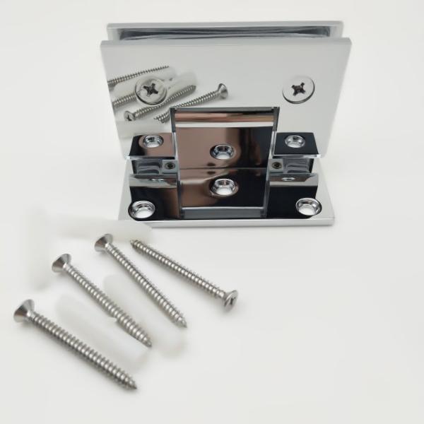 Modern Design Brass Glass Shower Door Pivot Hinge for 800-1000mm Glass Door Width