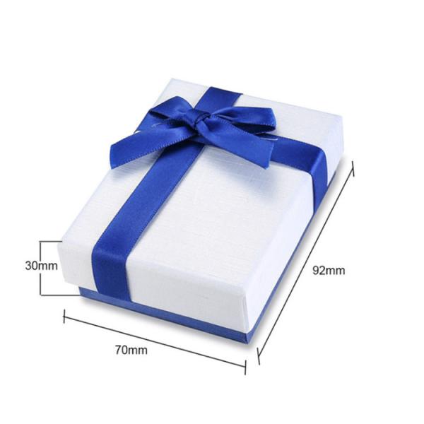 Buy Custom Jewelry Boxes With Logo Gift Storage Lid at wholesale prices