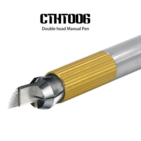OEM Double Head 35g Manual Permanent Makeup Pen Microblading
