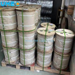 7 Strand 5.4mm 7/1.8mm Galvanized Steel Wire Strand for Overhead Insulation in