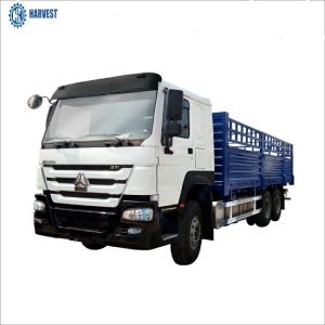 Max Speed 102km/H Sinotruk Howo 7600x2300x1400mm Heavy Cargo Truck