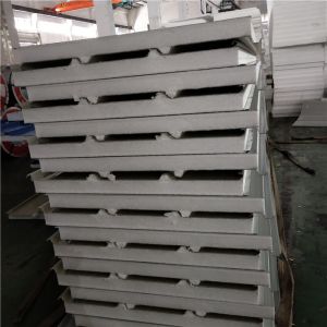 50mm waterproof insulated eps sandwich roof panels with 0.426mm for prefabricate