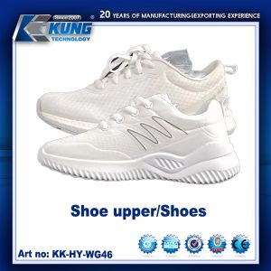 Customized High Elastic Breathable Children Shoes Upper Non Slip