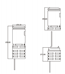 IP68 Plastic Optical Fiber Distribution Box / Water Protection Box