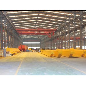 European Style Double Girder Overhead Traveling Crane Capacity 15t Warehouse