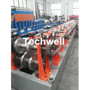 Quick Interchangeable C / Z Purlin Cold Roll Forming Machine with PLC Control