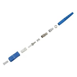 FTTH Singlemode Simplex SC PC Fiber Optic Connector 2.0mm 3.0mm