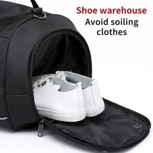 Large Capacity Folding Travel Duffle Bag Dirt Resistant Multi Functional