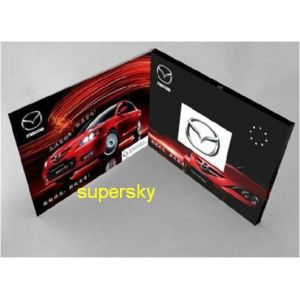 Matte Lamination Paper Video Brochure Card 480*272 With Sensor / SD Card