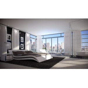 China modern synthetic leather bed B033 on sale