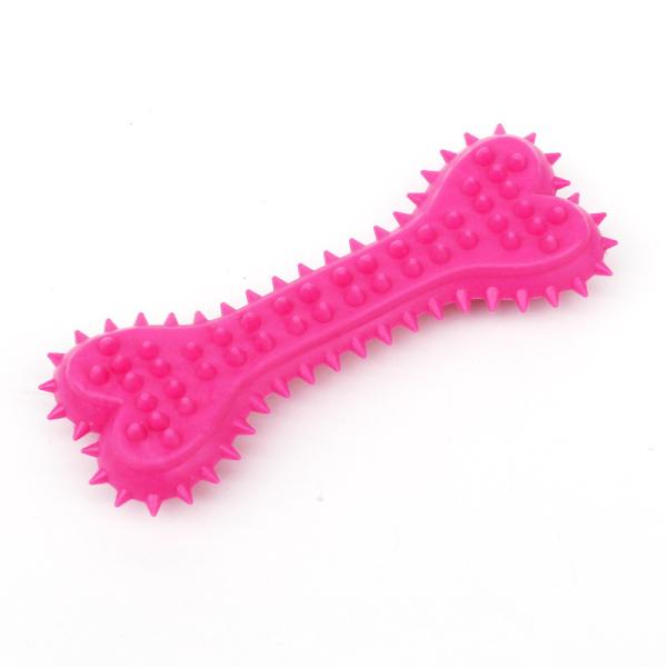 Dogs Pet Toys for Bone Toy Juguetes Para Mascotas Teeth Cleaning Rubber Toothbrush Stick