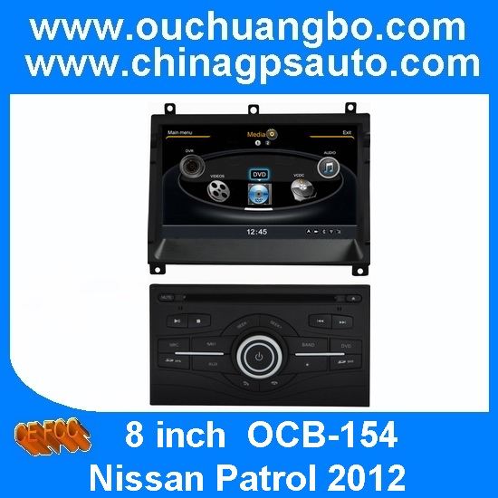 Ouchuangbo S100 Car Navigation GPS DVD Video for Nissan Patrol 2012 Bluetooth Radio DVD SP Rearview Camera
