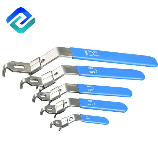 Buy Ss304 Lapping Ball Valve Accessories Blowout Proof 2 Inch Lever Valve at wholesale prices