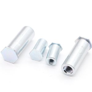 Durable Carbon Steel Galvanized Hexagon Blind Rivet Studs for Corrosion