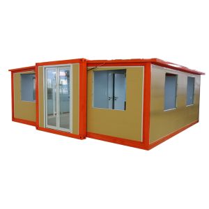 Modern Design Prefabricated Expandable 40ft Container House with Online
