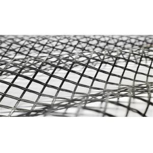 High Strength Glass Fiber 100m Geogrid For Road Construction