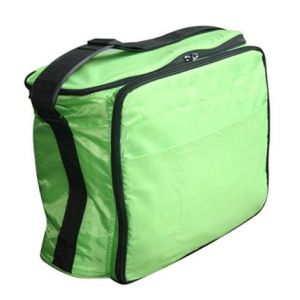 Green Chess Printing Insulated Cooler Lunch Bag Lunch Handbag