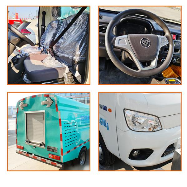 Asphalt Road Maintainer Street Maintenance Washing and Sweeping Truck Electric Road Maintenance Truck