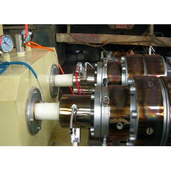 Buy High Output Conical Double Screw Plastic Pipe Production Line 380-700KG/H at wholesale prices