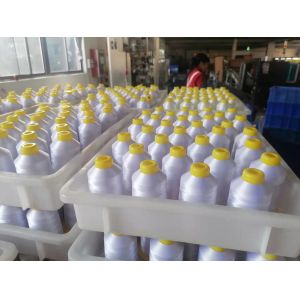 108D/2 UV Resistance Raw White Polyester Embroidery Thread