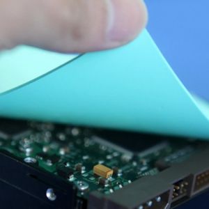 Durable Silicone Thermal Conductive Pad 10mm Thickness For Telecommunications