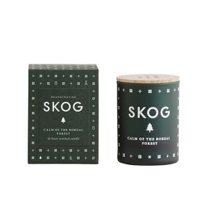 Frosted Glass Jar Scented Candles / Handmade Jar Candles Customized Fragrance